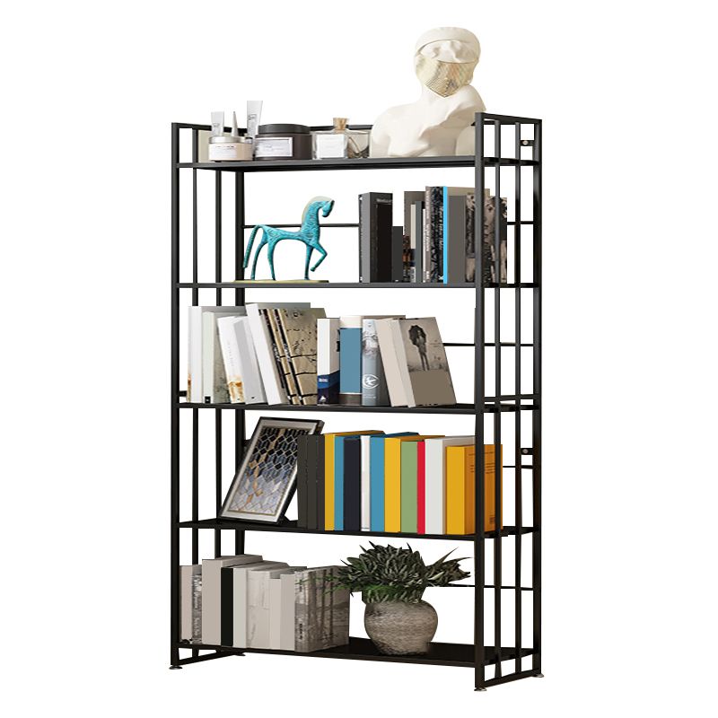 9.84"W Bookshelf Contemporary Style Open Back Bookcase for Home Office