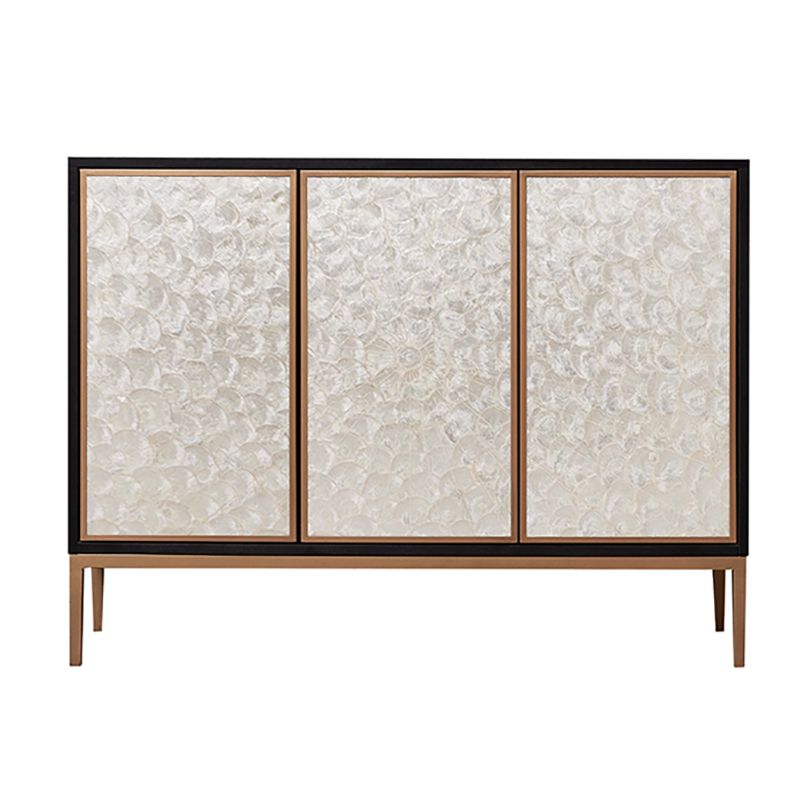 Contemporary Style Sideboard Wood Sideboard Buffet for Kitchen