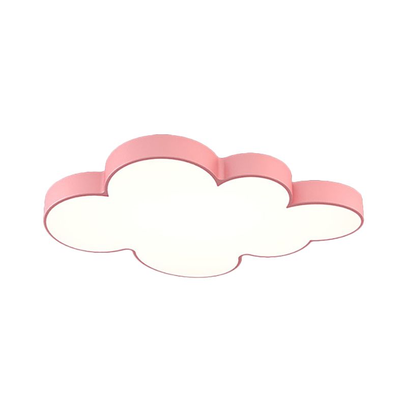 Acrylic Cloud Ceiling Flush Mount Modern Flush Mount Ceiling Light for Classroom Kid Bedroom