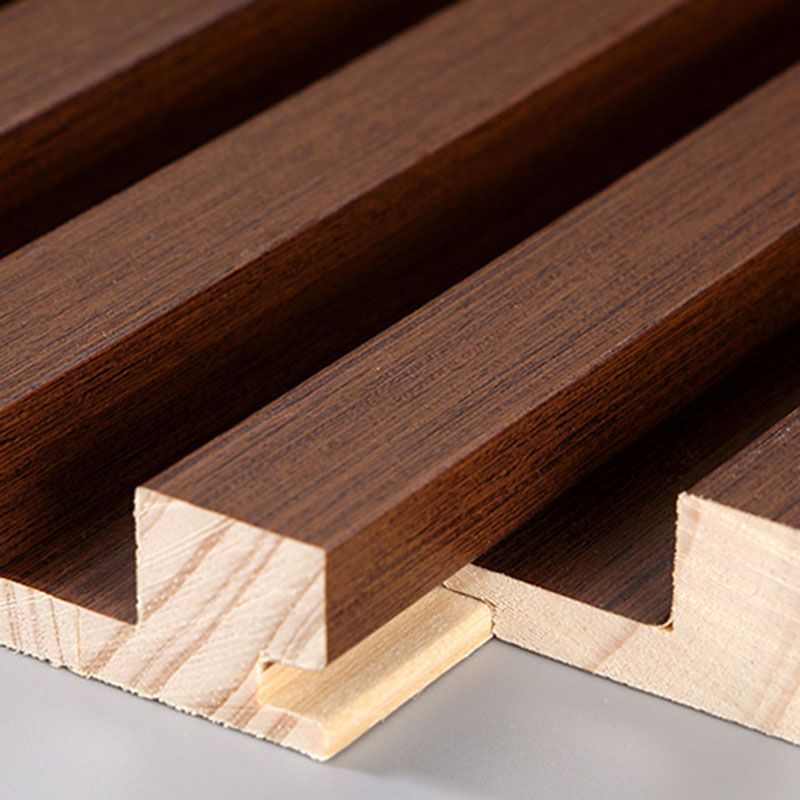 Wall Paneling Solid Wood Glue Down Waterproof Living Room Wall Panel