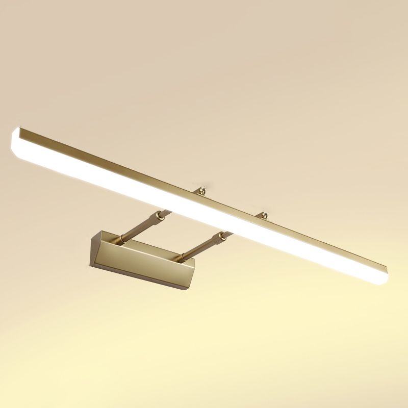Stretchable Bathroom LED Vanity Wall Light Contemporary Linear Wall Sconce Lighting