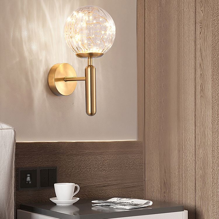 Modern Creative Decorative Wall Lamp with Single LED Light Wall Light for Living Room