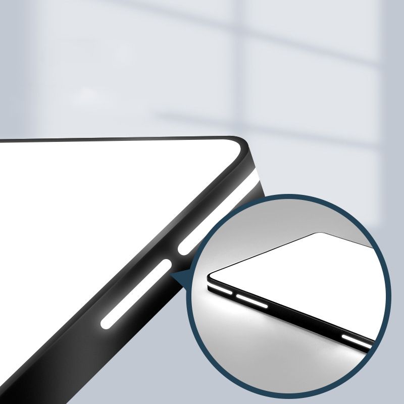 Schwarzer Rahmen Acryl Flush Mount Beleuchtung Moderne Deckenbefestigung für Wohnzimmer