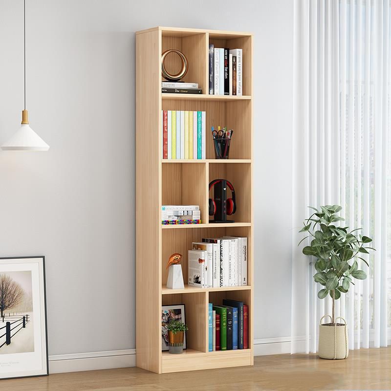 Standard Pine Shelf Bookcase Contemporary Natural Book Shelf