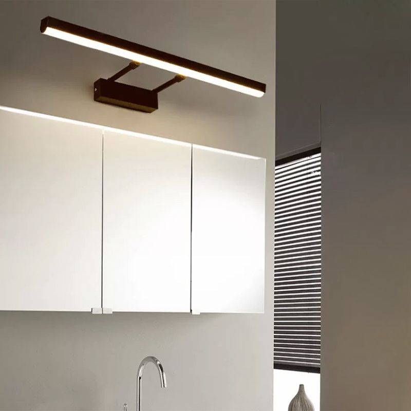 Lineaire vorm Wandverlichting Moderne stijl Metal 1 Lichten SCONCE LAMP VOOR BADKAY
