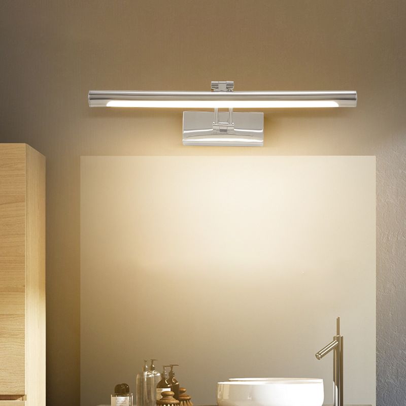 Adjustable Light Modern Bathroom Vanity Light with Swivel Lamp Head LED Metal Vanity Lights