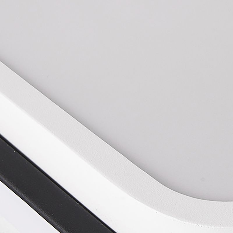 Accesorio de iluminación de techo LED de montaje empotrado contemporáneo, luz de montaje en techo para vestíbulo