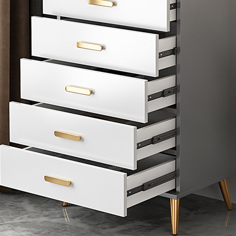 Modern Wood Accent Chest with Drawer 15.74" W,Water Resistant
