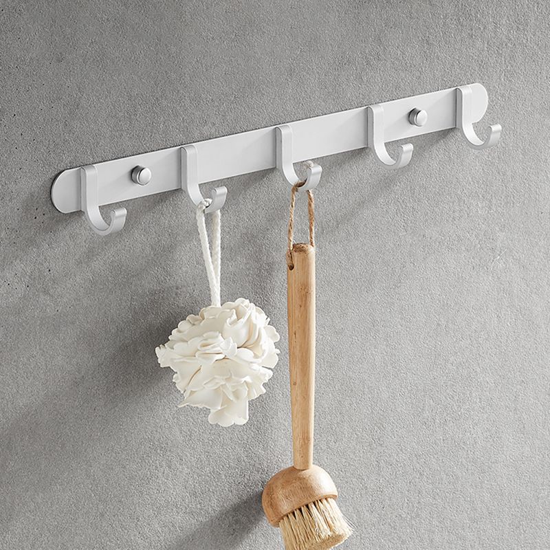 Modern Metal Bathroom Hardware Set 6-Piece Bathroom Accessory Kit