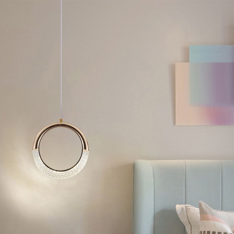 Multi Light Hanging Pendant Modern Style Metal Hanging Lighting for Living Room