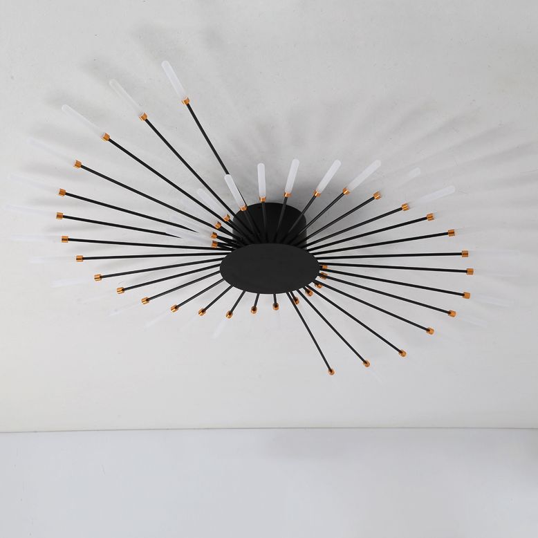 Feu d'artifice Semi-encastré, luminaire de plafond en acrylique, simplicité moderne, pour salon