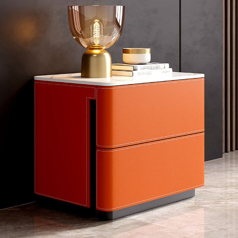 21.6" W Slate Chest Modern Style Vertical Dresser with Multi Drawers