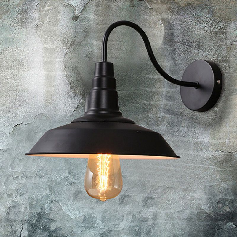 Accesorio de lámpara de montaje en la pared al aire libre de interior estilo American Industry Flexure