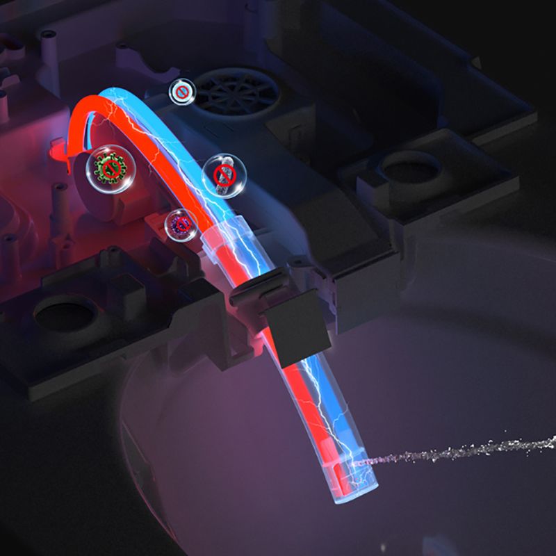 Elongated All-In-One Toilet Bowl Siphon Jet Contemporary Toilet