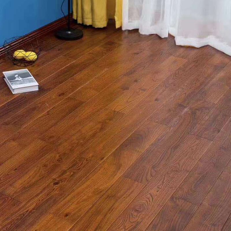 Slip Resistant Laminate Floor Groove Locking Laminate Plank Flooring