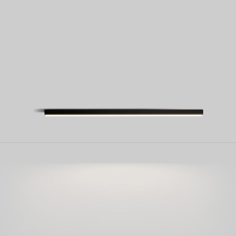 Luz de techo completa minimalista moderna de la barra de la cocina de la aleación de aluminio de la luz de techo LED de la tira larga