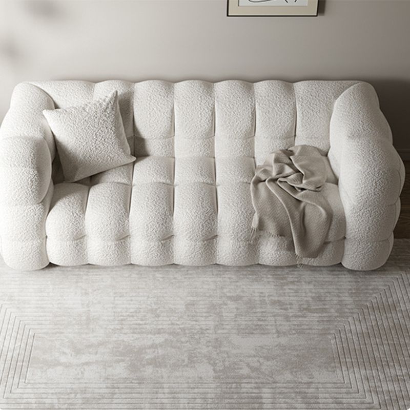 Contemporary Living Room Square Arm Tight Back Standard Seating