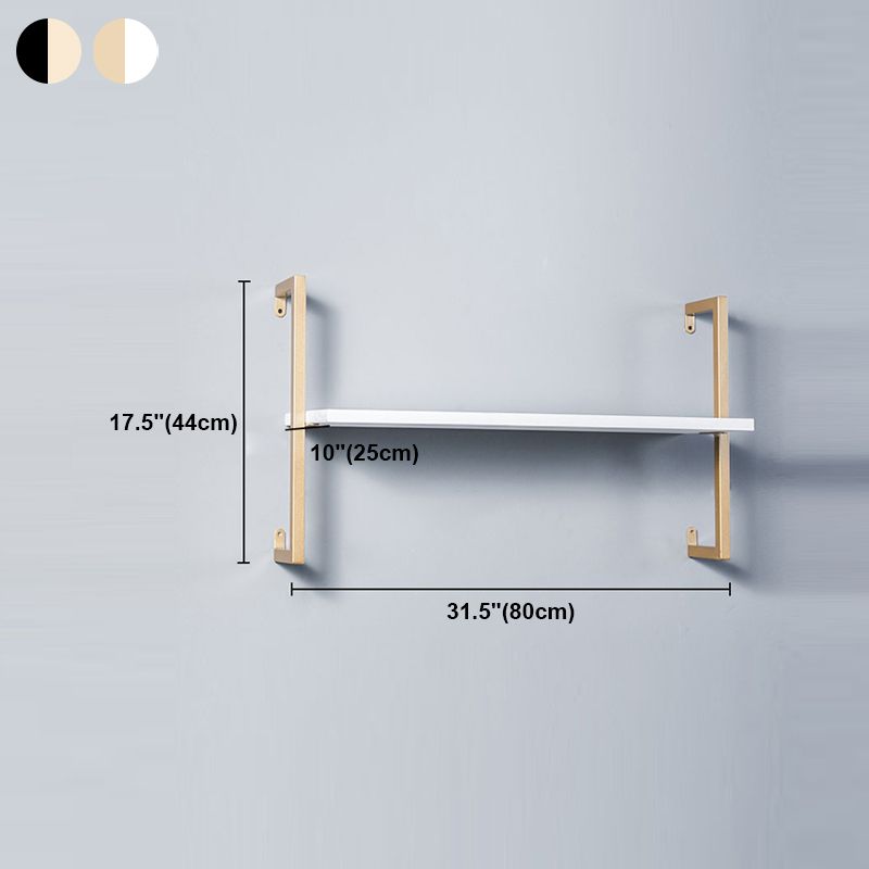 Zeitgenössische Wandeinheit Bücherregal mit eisenrahmen hergestelltem Holzregal