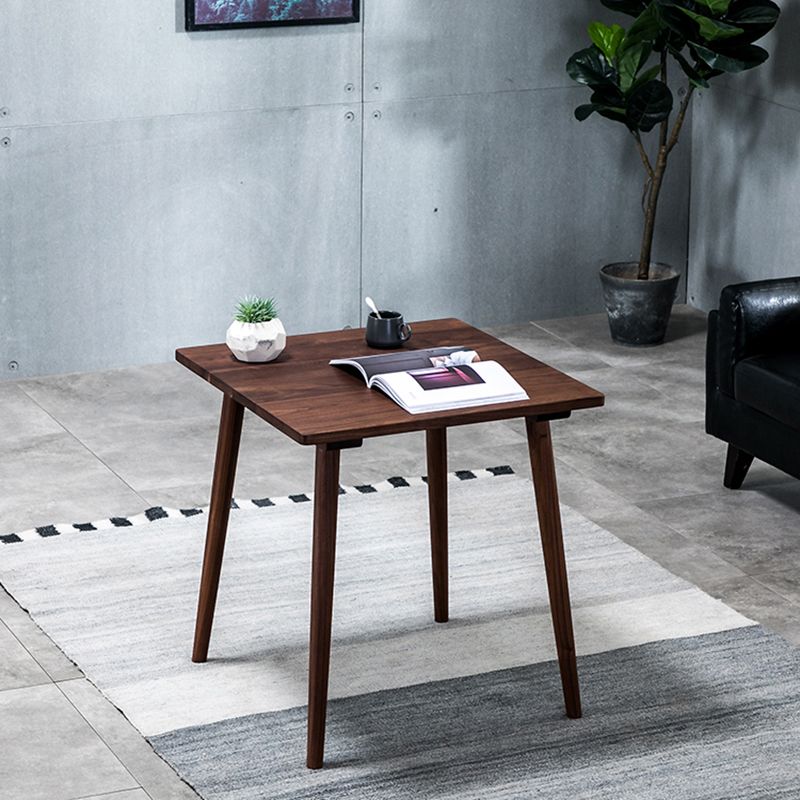 Scandinavian 4 Legs Coffee Table Set Wooden Coffee Table for Living Room