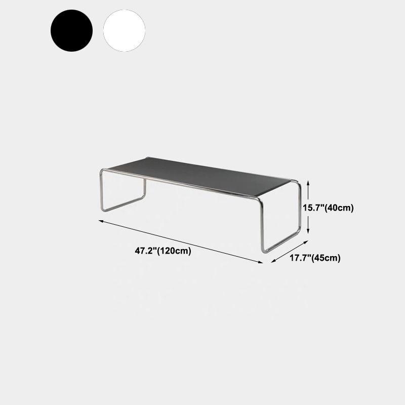 Scandinavian Sled Coffee Table Set Wooden Coffee Table Set for Living Room