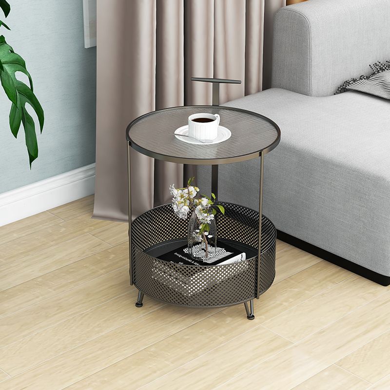 Modernistic 3 Legs Round Side End Table Living Room Accent Side Table