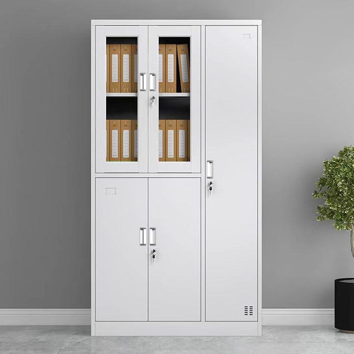 Modern Hinged Wardrobe Closet Metal Wardrobe Armoire for Bedroom