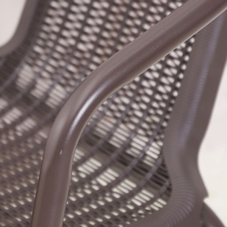 Contemporary Outdoors Dining Chairs in Metal Frame Stacking Chairs