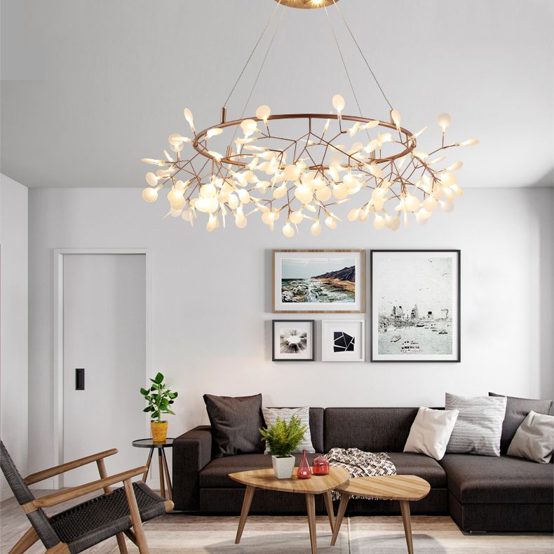 Accesorios de iluminación de lámpara de araña de spray modernos kit de luz acrílico