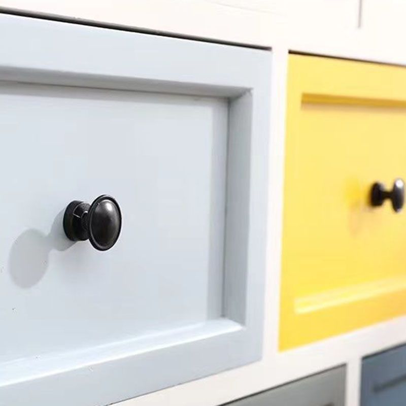 Traditional Storage Chest Solid Wood Storage Chest Dresser for Living Room