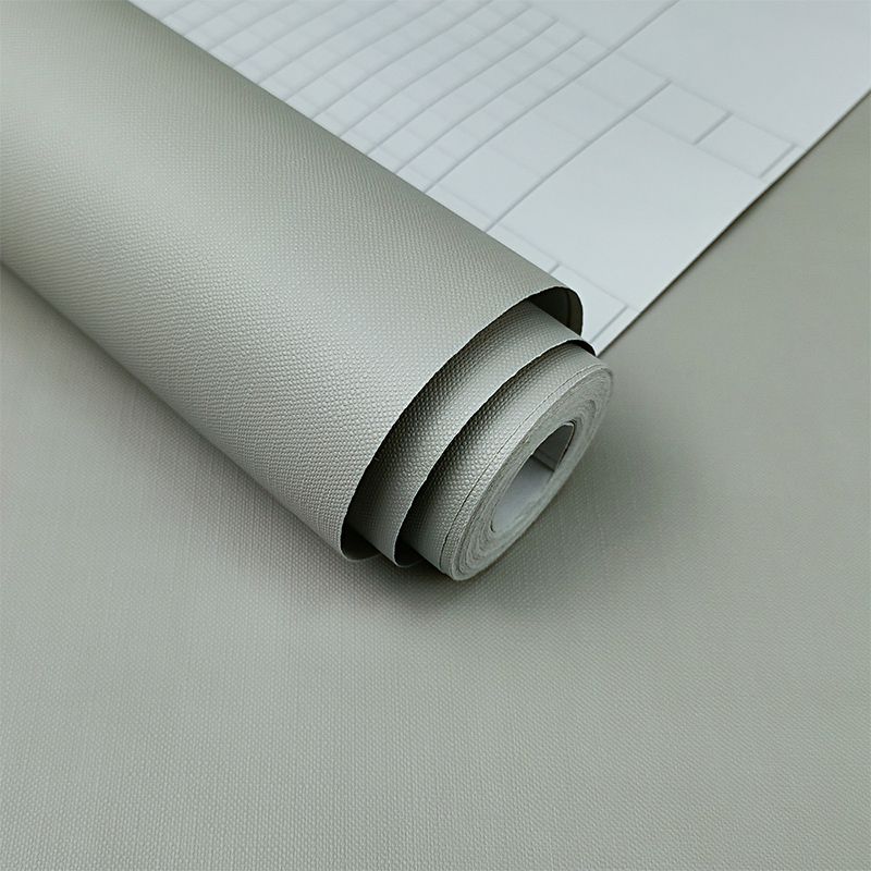 Solid Color Water-Resistant Plaster Self-Adhesive Wallpaper, 64.6 sq ft.
