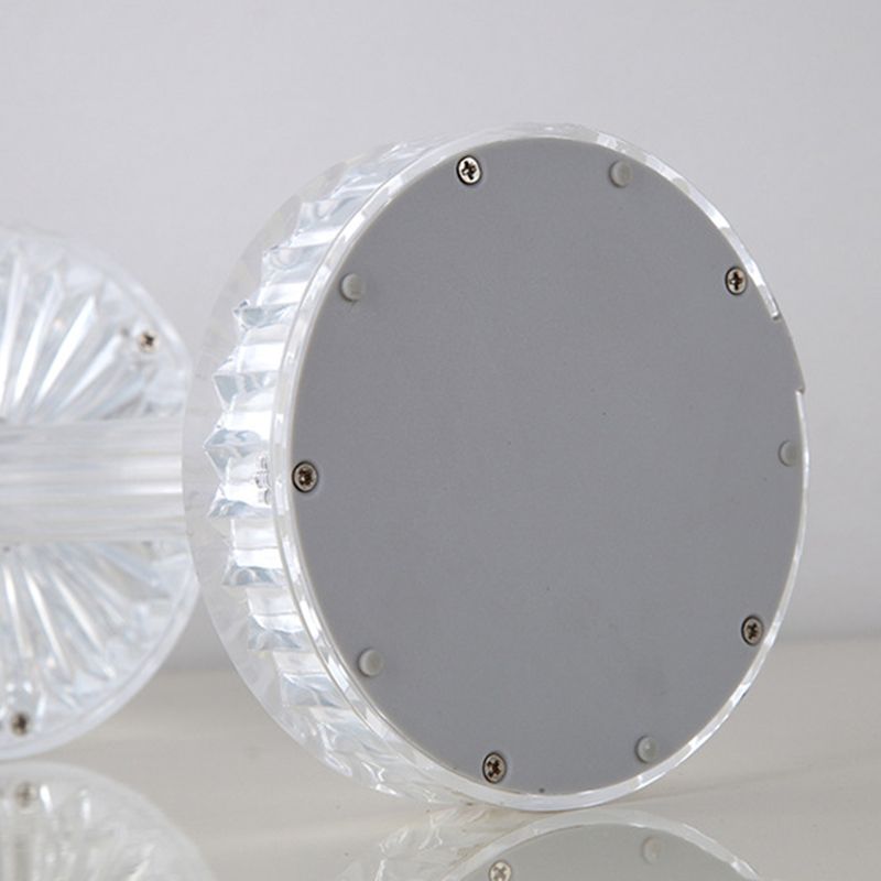 Éclairage de bureau de style moderne Lampe de bureau LED acrylique pour chambre à coucher