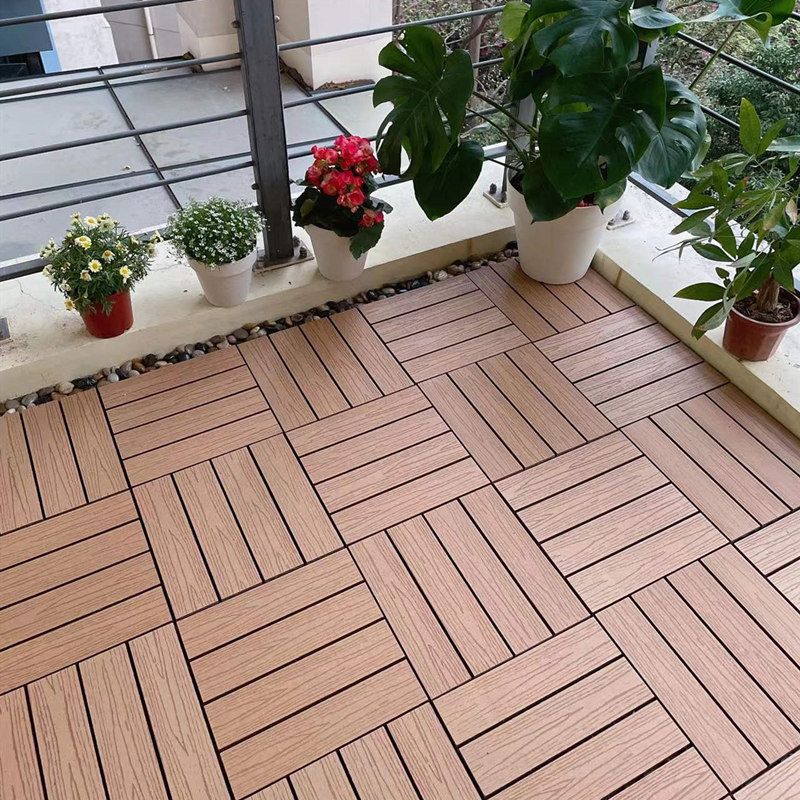 Interlocking Decking Tiles Waterproof Decking Tiles for Indoor and Outdoor