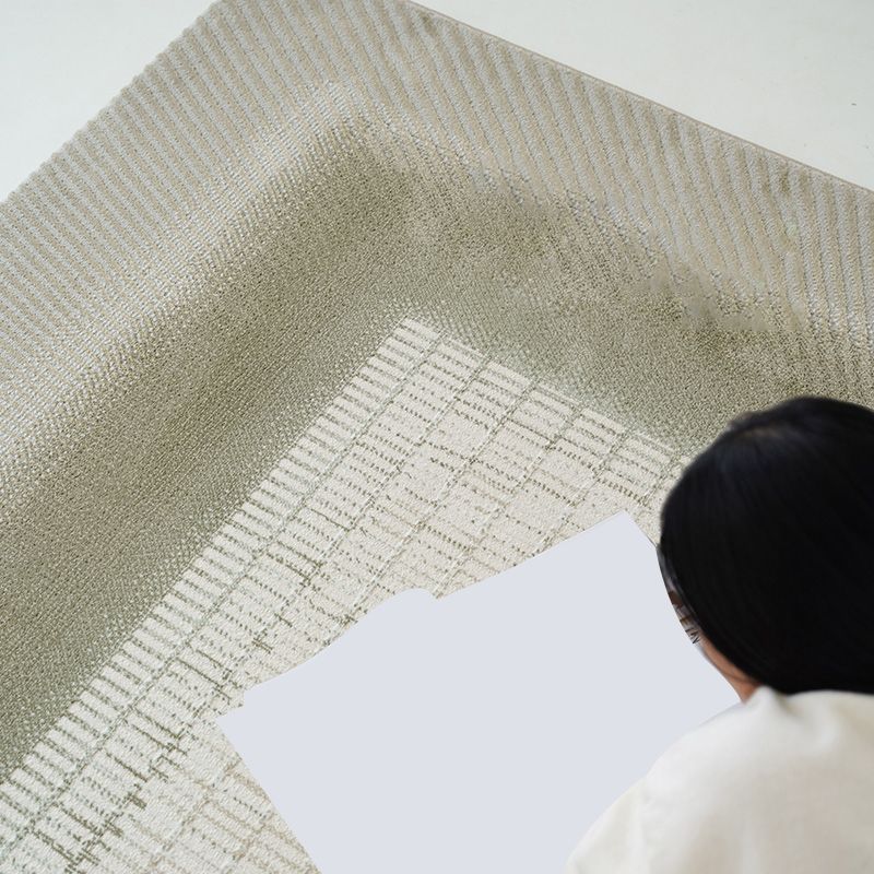 Jute Carpet Geometric Printed Area Rug Adults Pet Friendly Modern Indoor Rectangle Rug