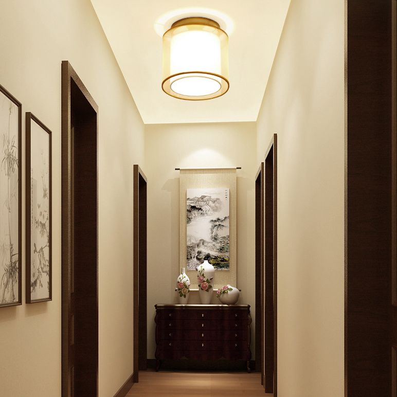 Éclairage semi-montage géométrique moderne Asle Asle Fleur