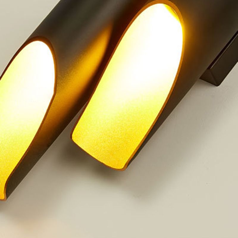 Aluminum Alloy Creative LED Wall Lamp Post-modern Style Metal Sconce Lighting for Dining Room Hallway