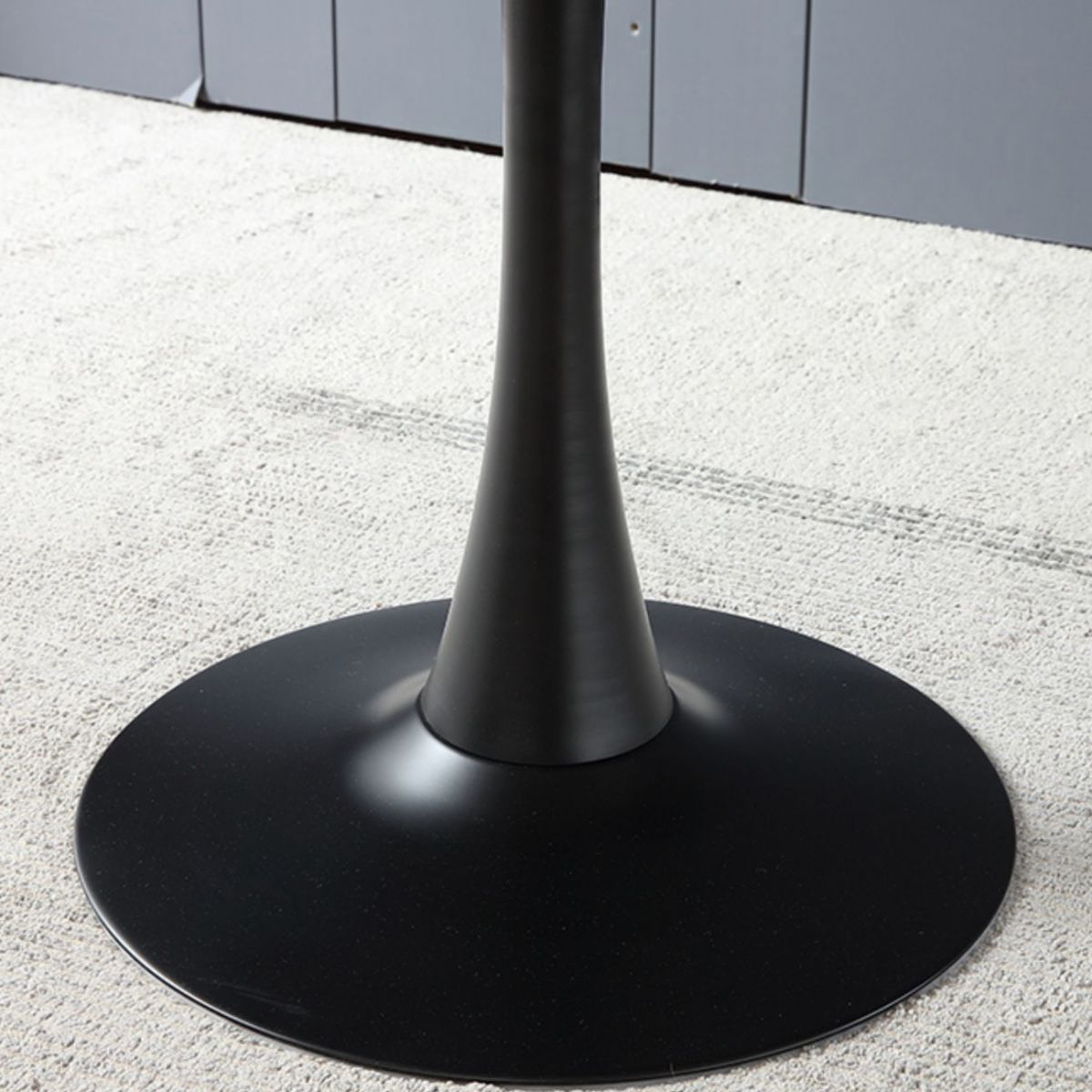 Modern Style Dining Table Round Sintered Stone Dining Table for Home Use