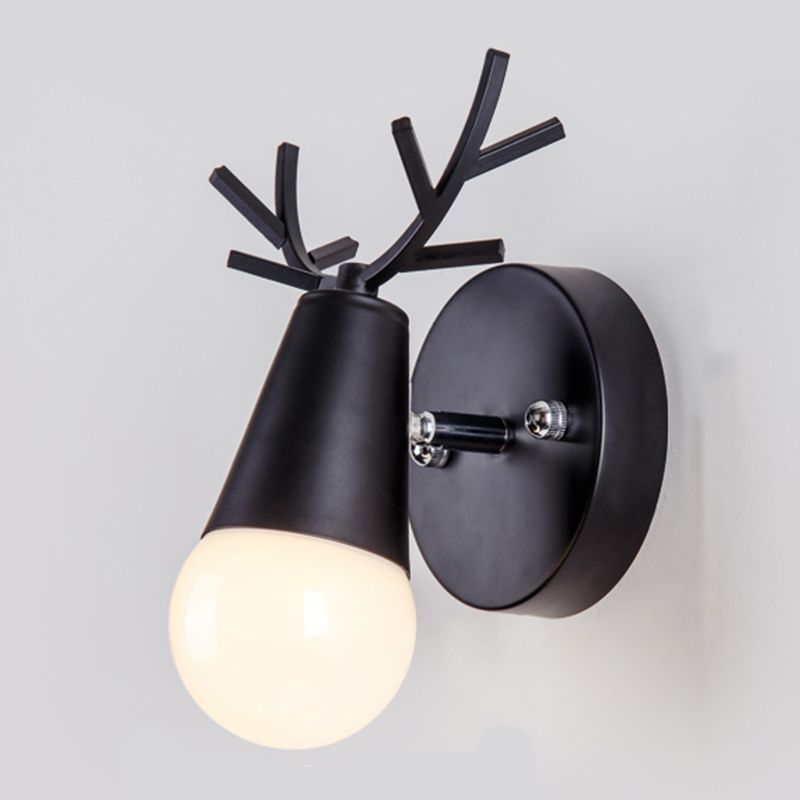 Accesorios de iluminación de pared geométrica de estilo de metal de estilo moderno 1 lámparas de pared de luz