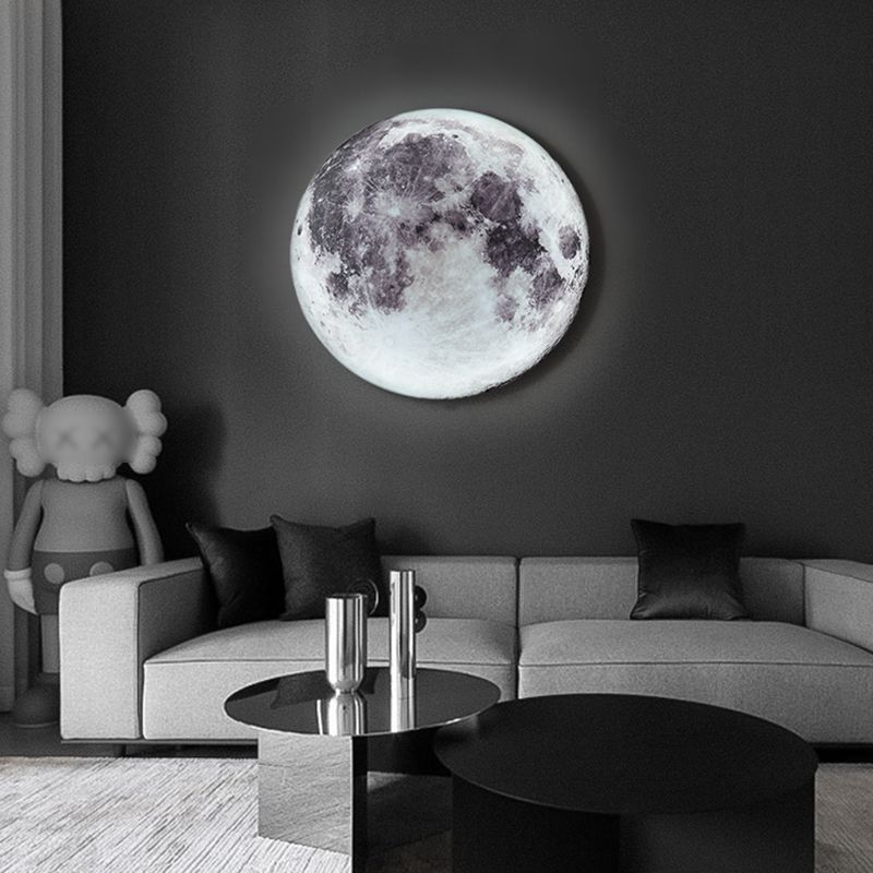 LED Wall Mount Light Modern 1-Light Wall Sconce Light with Acrylic Shade for Bedroom