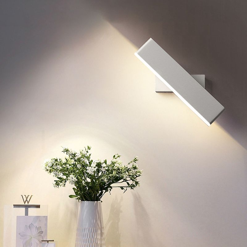 Stile moderno a parete a parete a parete a parete in metallo funzimi da parete rettangolare