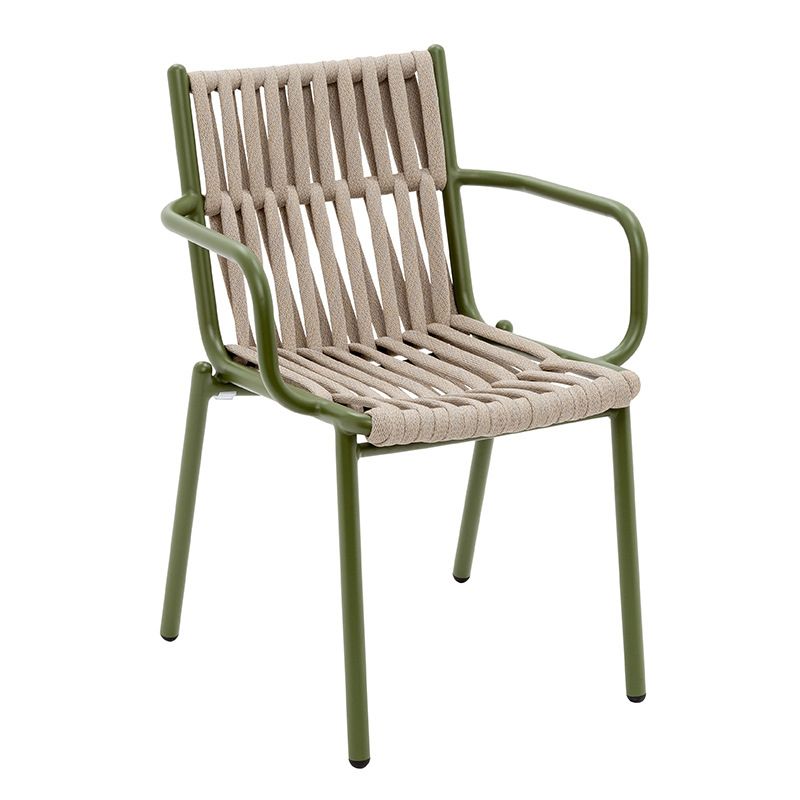 Fixed Back Lounge Chair Basic Four Legs Chair for Living Room