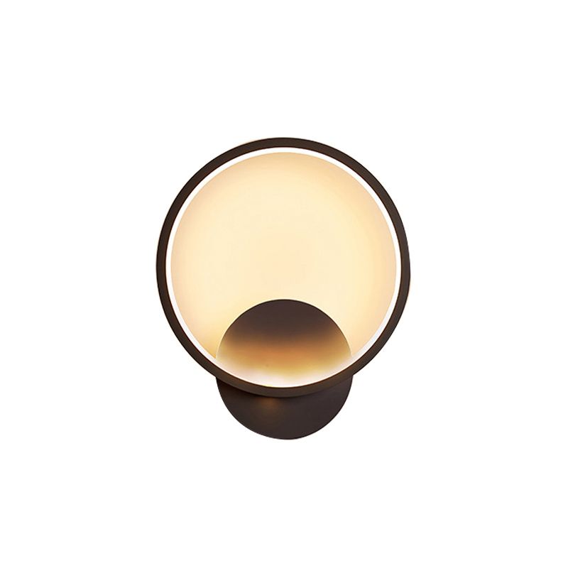 Lampada da parete con pale di funce da parete da letto geometrica a parete da letto.