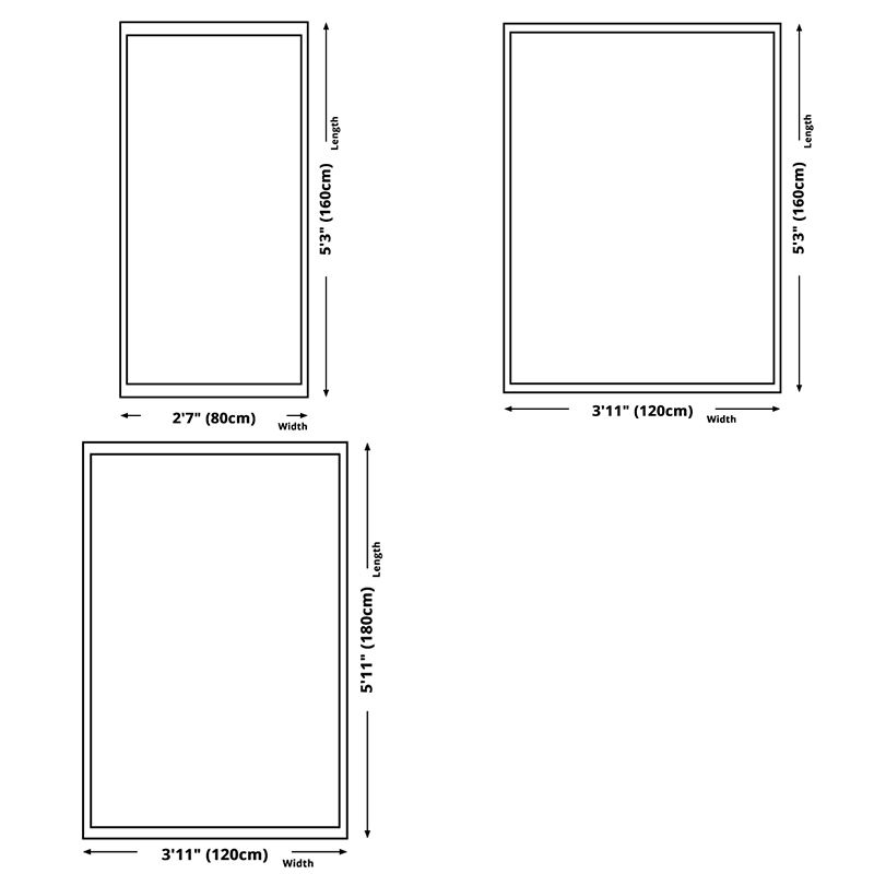 Black Modern Area Carpet Color Block Polyester Area Rug Stain Resistant Rug for Living Room