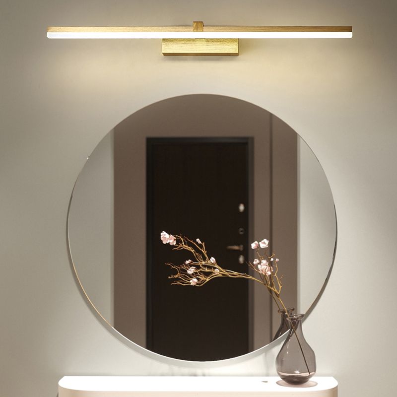 Nordic Style Aluminum Vanity Light Strip Shape Vanity Lamp for Shower Room