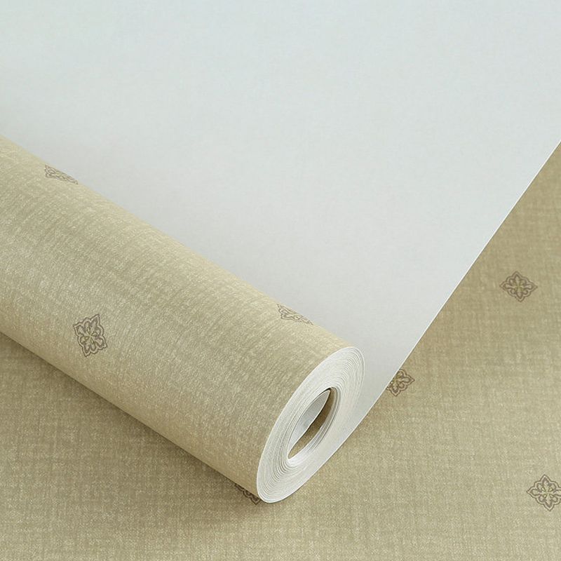 Flower-Like Wallpaper Roll Rustic Waterproof Living Room Wall Art, 31' L x 20.5" W