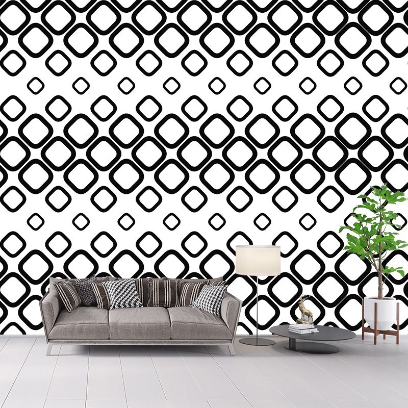 Geometry Wall Mural for Living Room Minimalist Decorative Painting Wall Decor