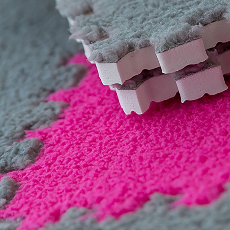 Modern Carpet Tiles Interlocking Square Color Block Carpet Tiles