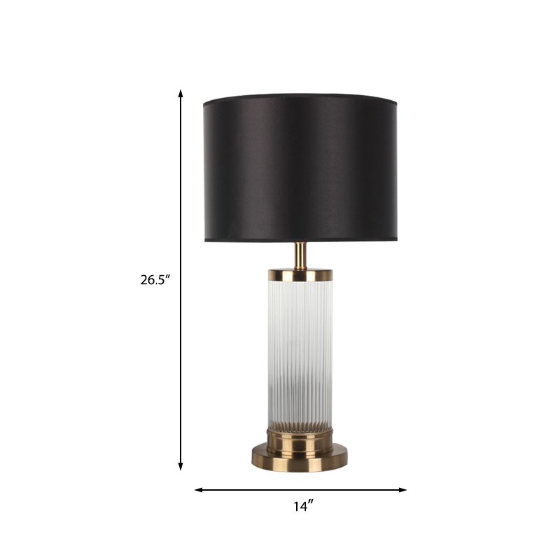 1 tête cylindrique lampe de nuit cylindrique