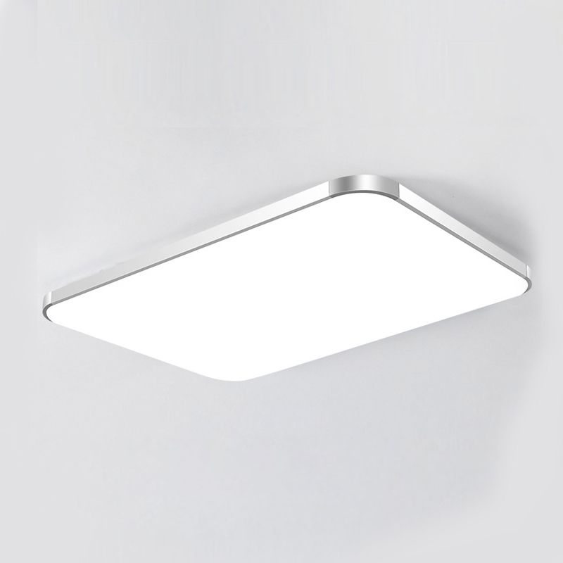 Plafonnier LED en forme de géométrie, moderne, en aluminium, 1 lumière, montage encastré, pour chambre à coucher, étude