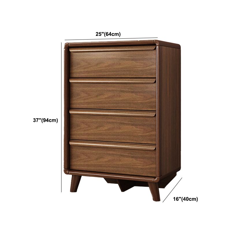 Contemporary Wooden Storage Chest 16" W Home Chest with Drawers