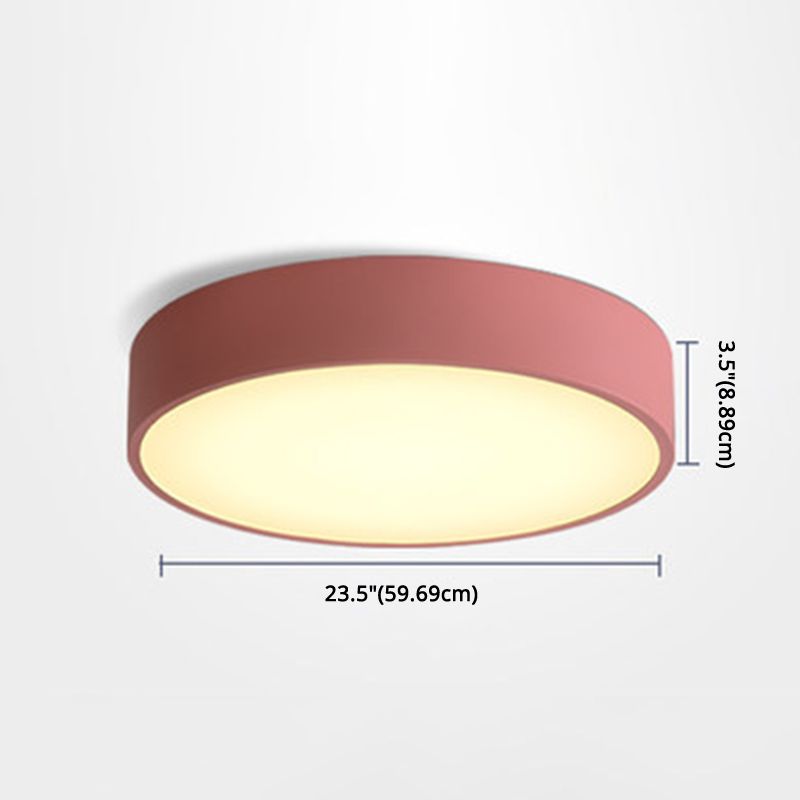 Ronde inbouwverlichting 1-lichts aluminium minimalistische inbouwplafondverlichtingsarmaturen